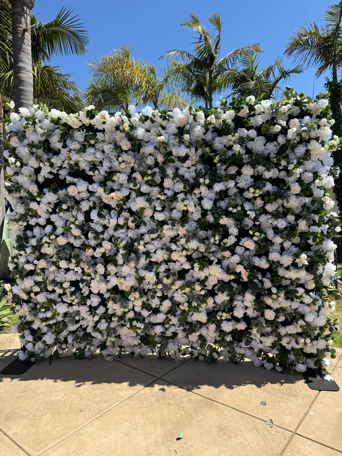 White Rose Wall