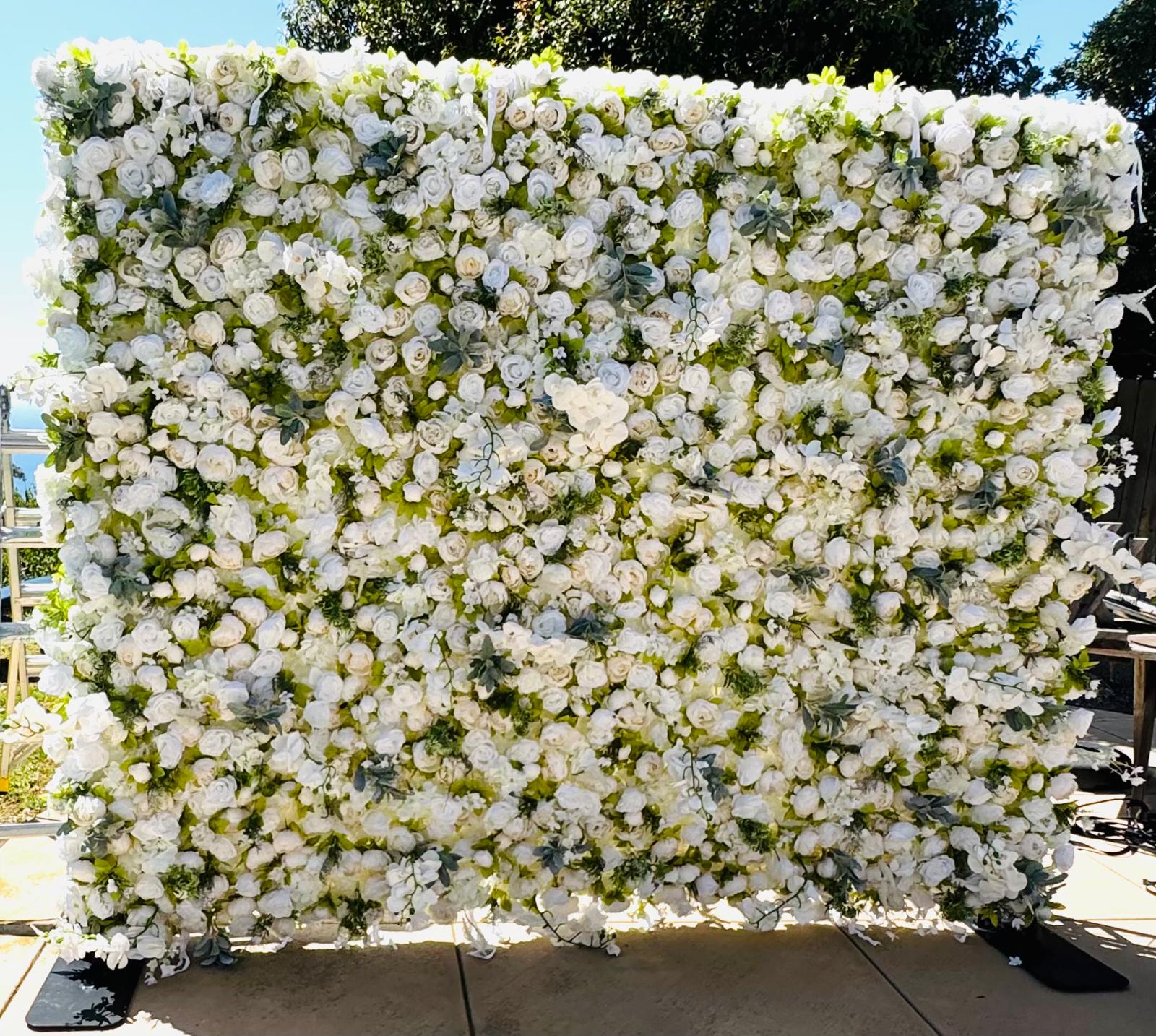 Peonies Flower Wall